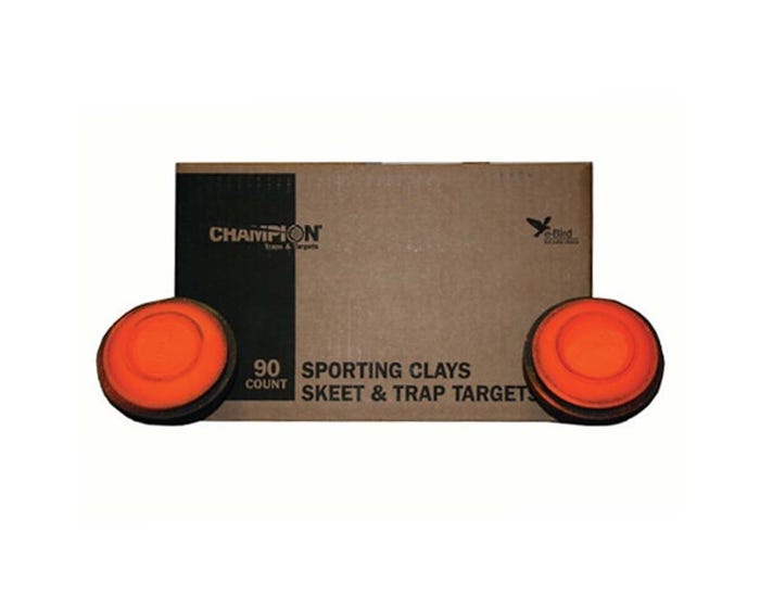 Orange Dome Clay Pigeons 90 Count - 25501