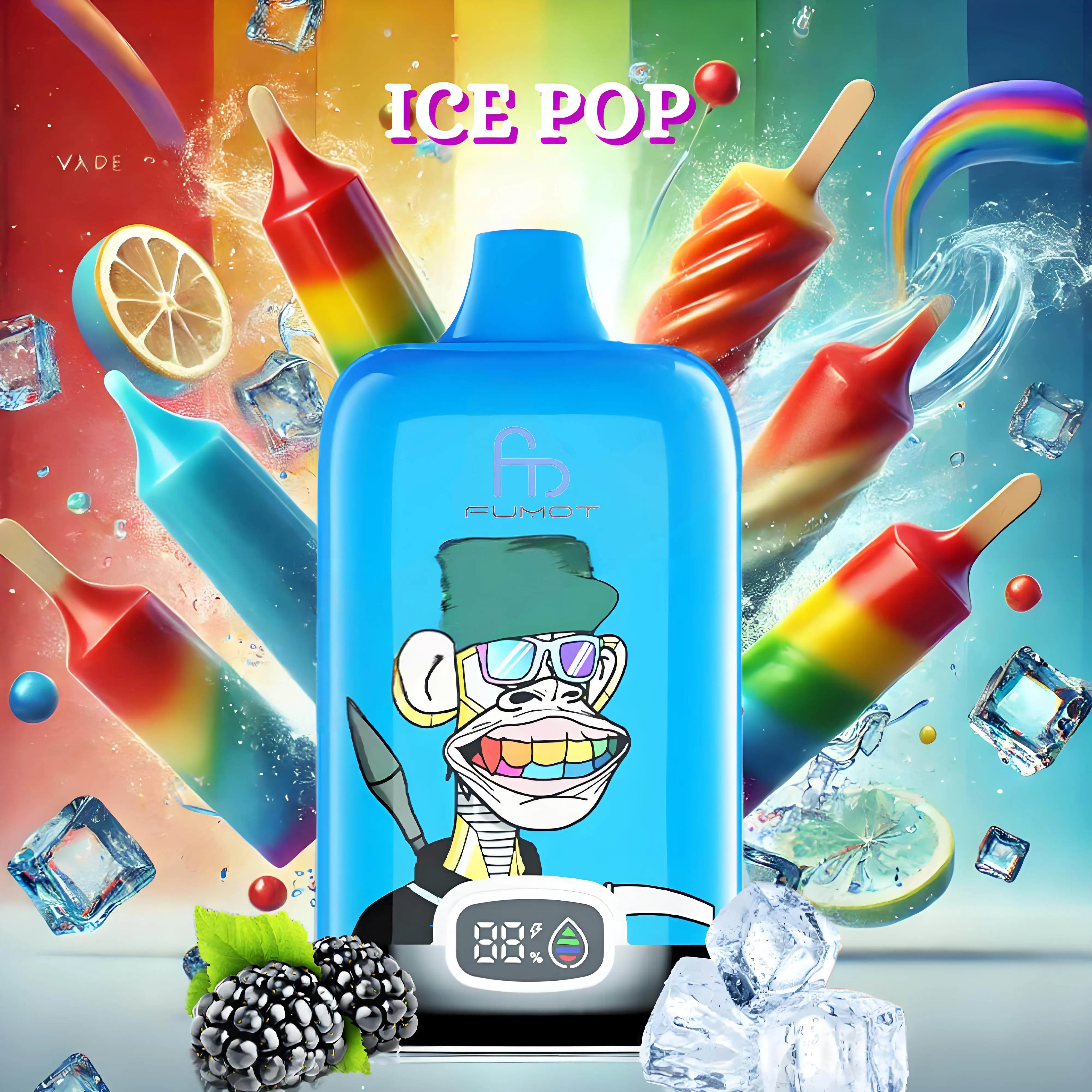 Fumot Tornado Digital Box 12000 Puffs - Ice Pop