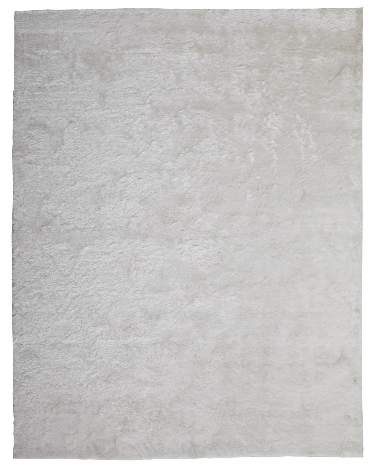 Freya Hand Tufted Bright White Rug by BD Fine