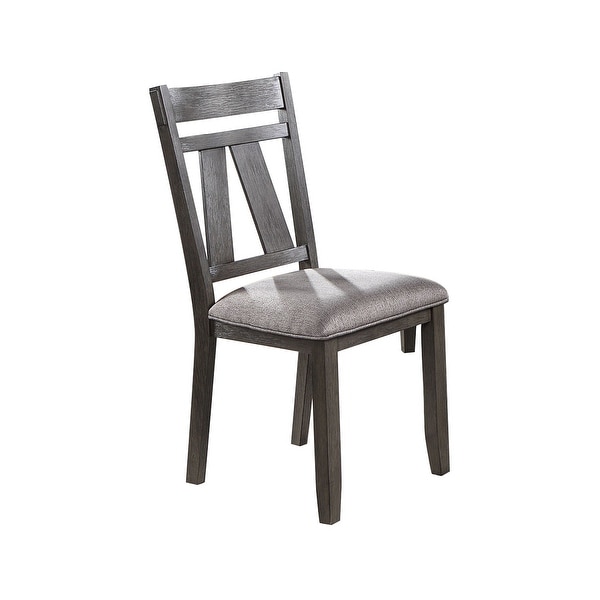 Topcraft Wooden Upholstered Dining Chair Set of 2