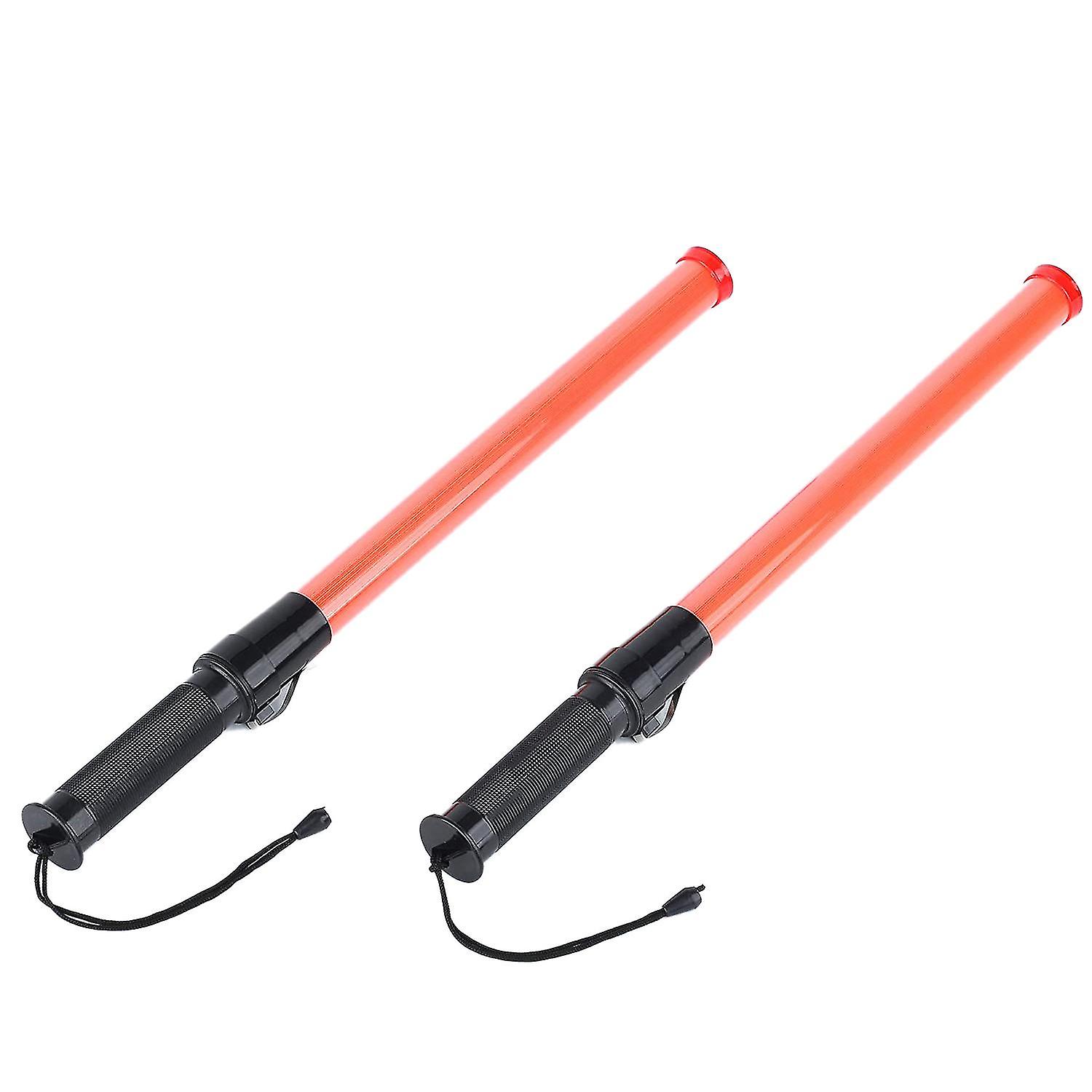 2pack 21inch Signal Traffic Safety Led Traffic Wands For Parking Guides