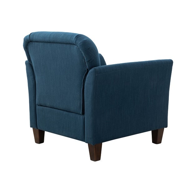 Fabiana Comfy Living Room Armchair with Rubber Wood Legs