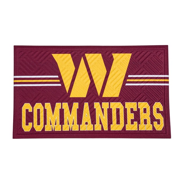 Embossed Mat Cross Hatch Washington Commanders