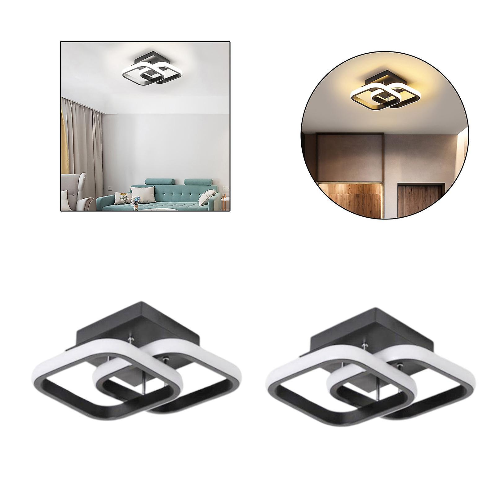 2pcs Led Ceiling Light Pendant Lamp For Home Veranda Decor Modern Fixtures