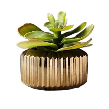 Home Interior Design Copper Metal Planter Home Indoor Outdoor Garden Usage Customized Size Metal Planter