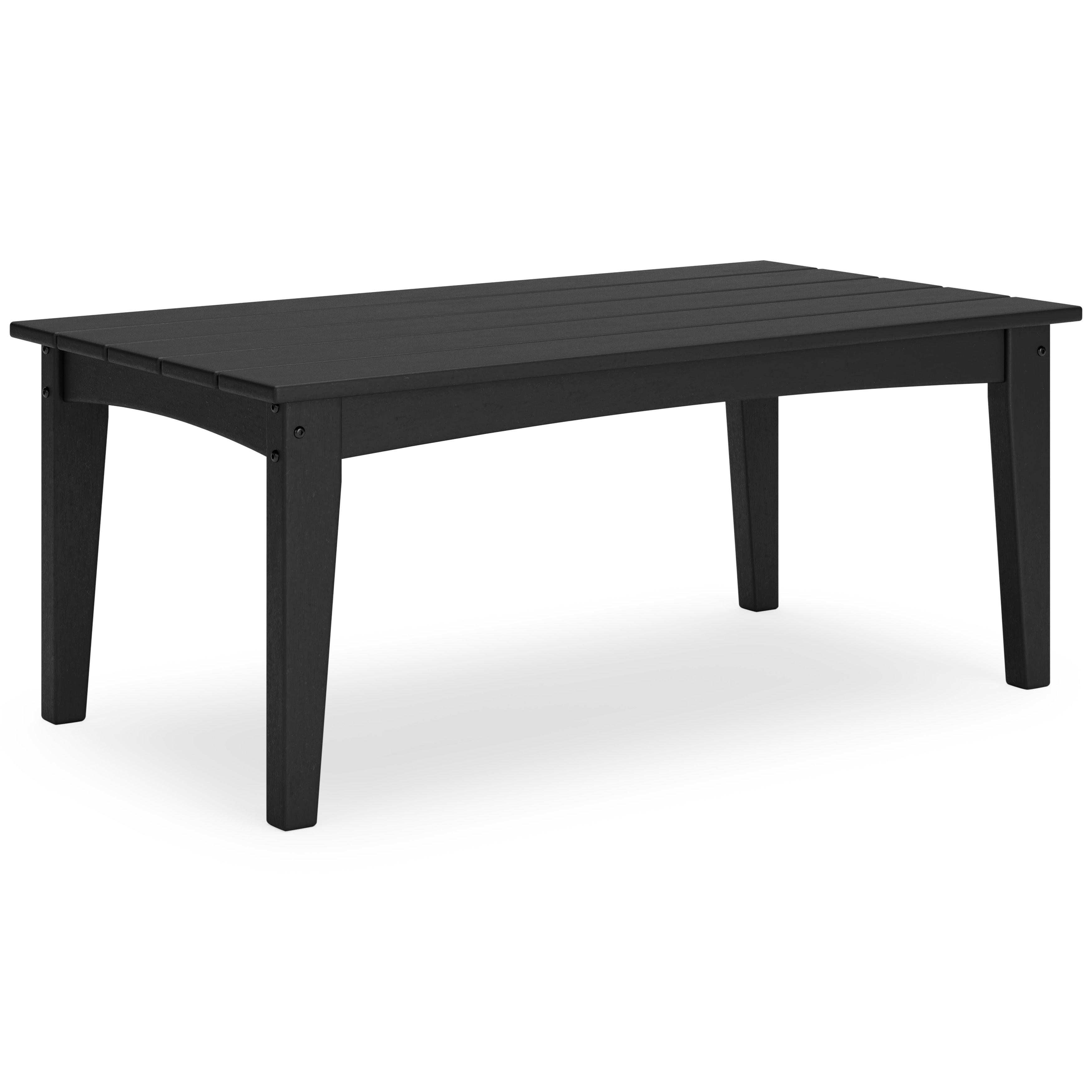 Poly Black Outdoor 44 Coffee Table