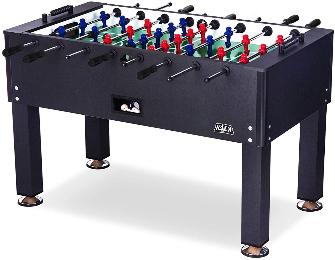 KICK Onyx 55" Black Foosball Table