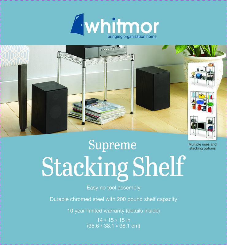 Whitmor  Stacking Adjustable 15