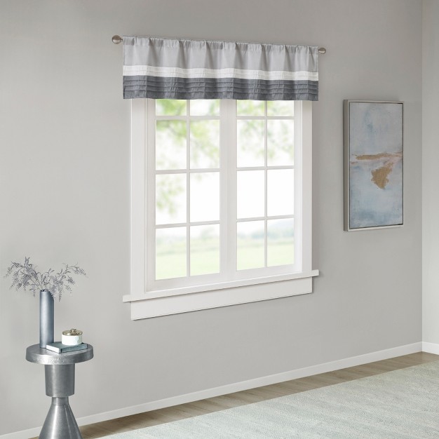 Salem Polyoni Pintuck Window Valance Madison Park