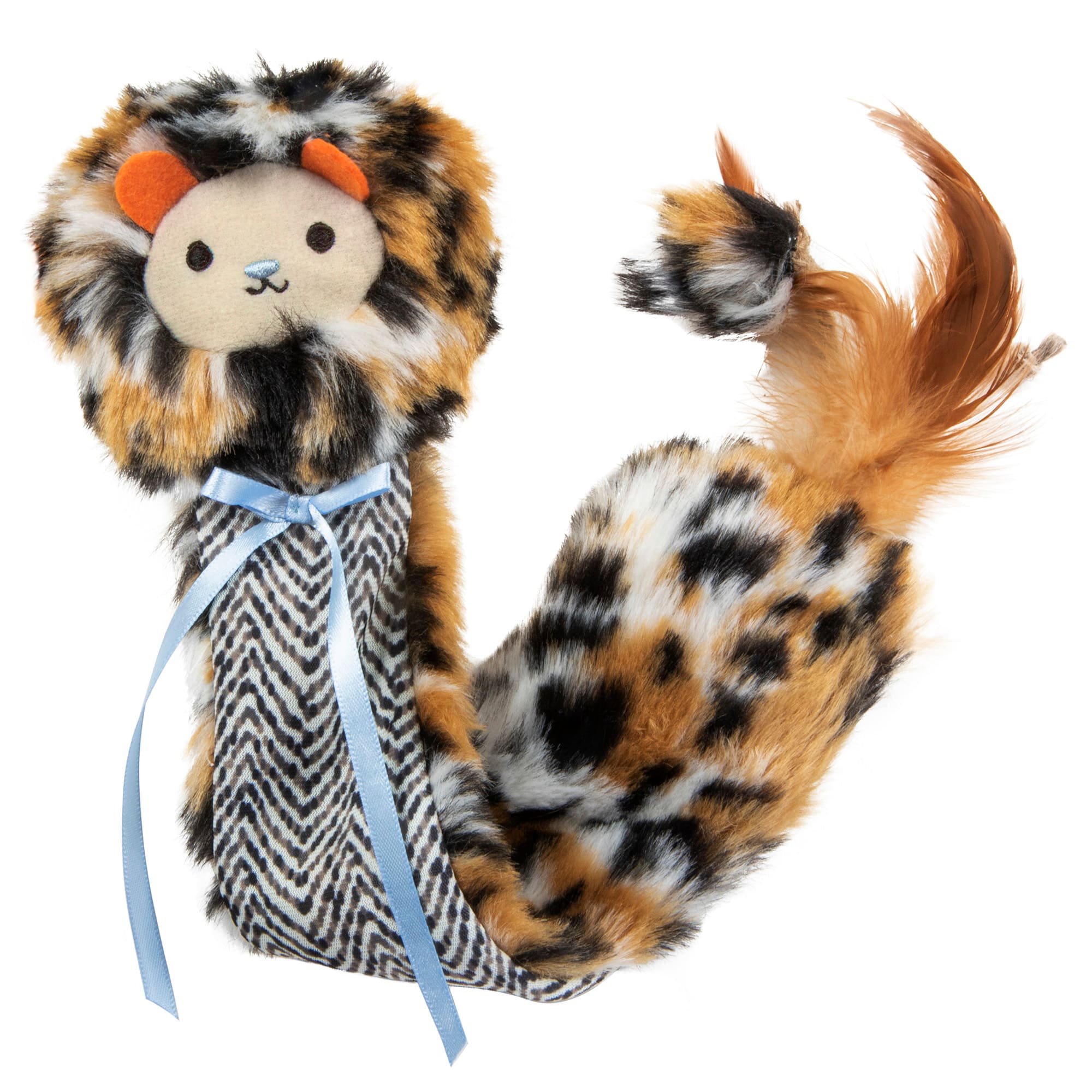 Petlinks Instincts Looney Lion Heart Cat Toy， Small