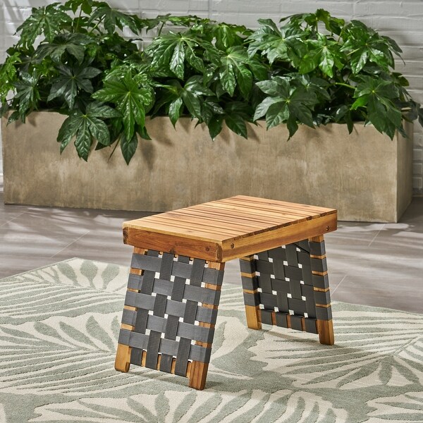 Foldable Outdoor Side Table with Waterresistant Nylon for Easy Storage or Transport