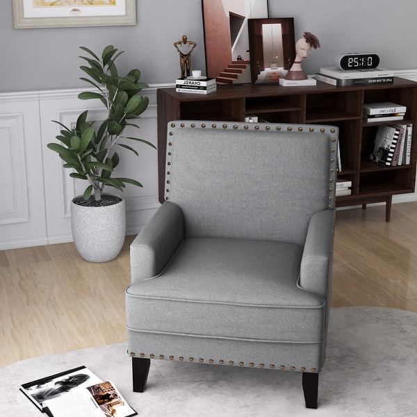 Modern Accent Chair Upholstered Armchair for Living Room