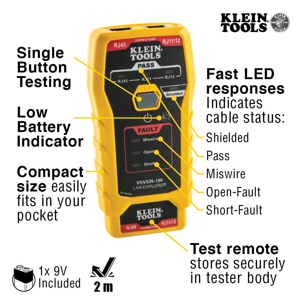 LAN Explorer? Data Cable Tester ;