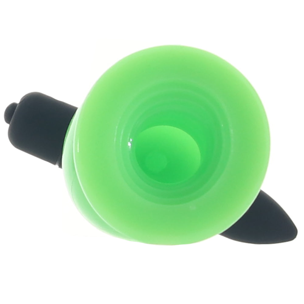 Ouch! Glow In The Dark Vibrating Head Masturbator