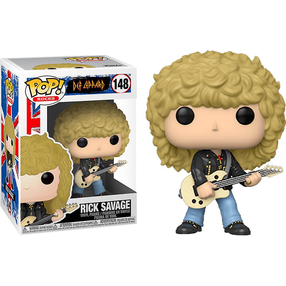 Def Leppard Rick Savage Pop! Vinyl