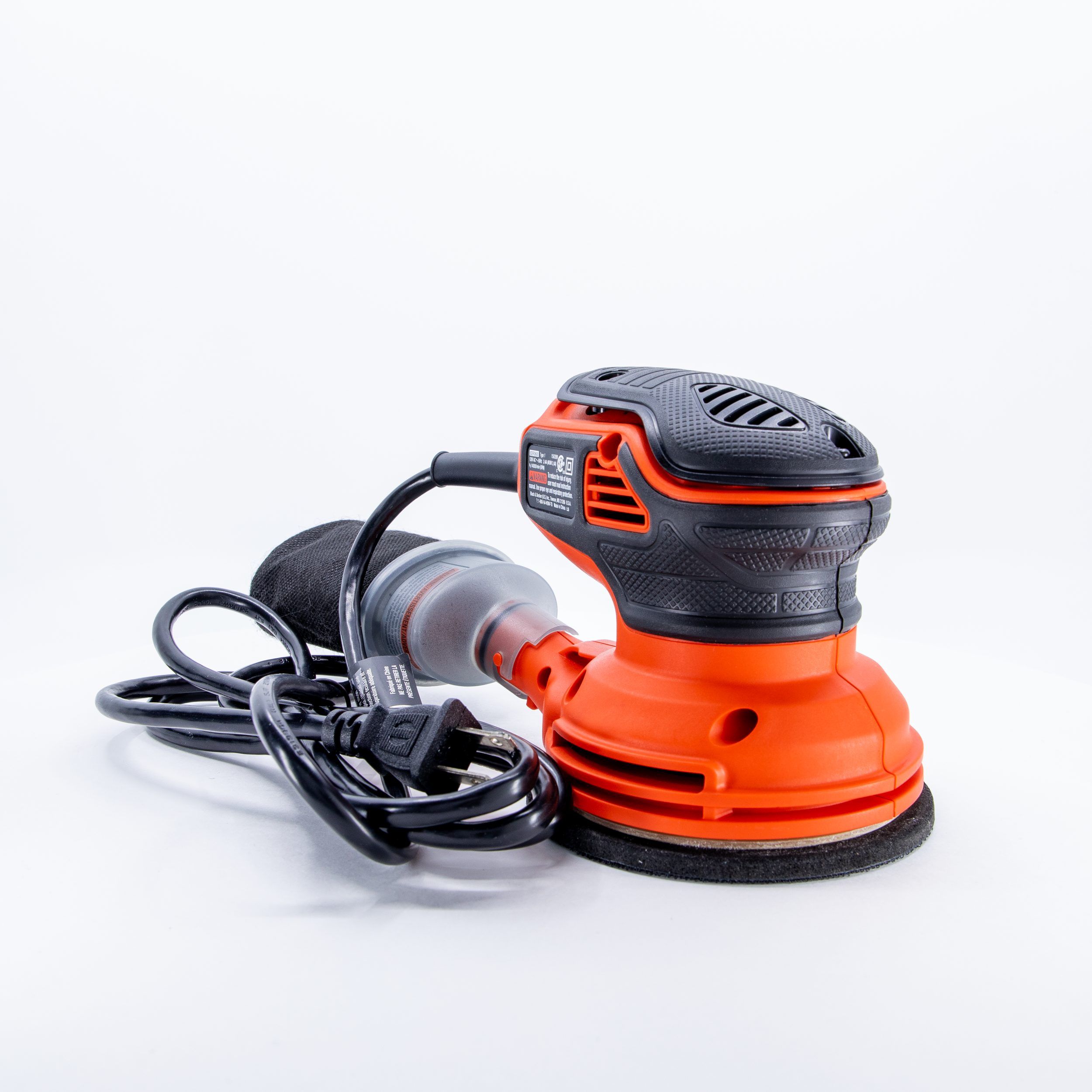 2.4 Amp 5 In. Electric Random Orbit Sander