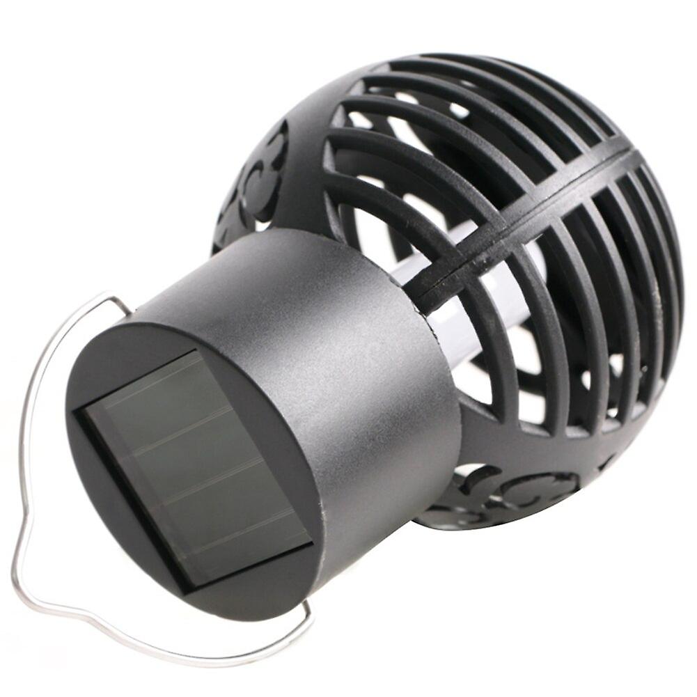 Led Solar Light Outdoor Waterproof Flickering Flame Effect Ball Solar Power Lamps Hanging Lantern