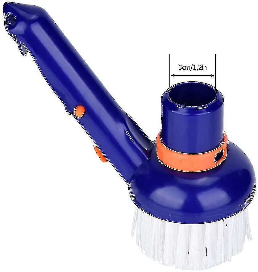 Swimming Pool Step and Corner Vacuum Cleaner Brush Spas Hot Tubs Cleaning Brushes Bdliv