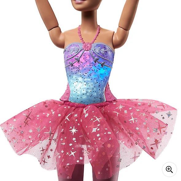 Barbie dreamtopia twinkle lights ballerina doll