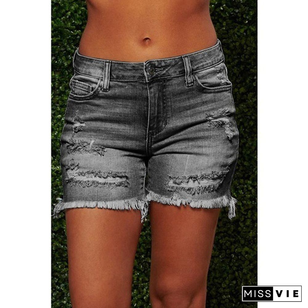 New Women Fashion Shorts Summer Pants Denim Shorts Skinny Shorts Casual Shorts Jeans Slim Shorts Plus Size