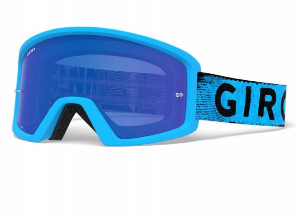 Giro Blok MTB Goggle - Blue Hypnotic Cobalt-Clear