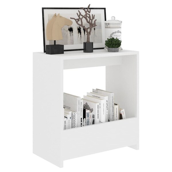 vidaXL Side Table White 20