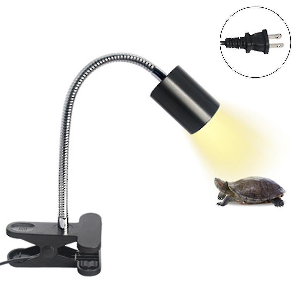 Heat Lamp For Reptiles Turtle，clamp Lamp Holder With Halogen Bulb，heating Lamp For Reptile And Amphibian Habitat Basking