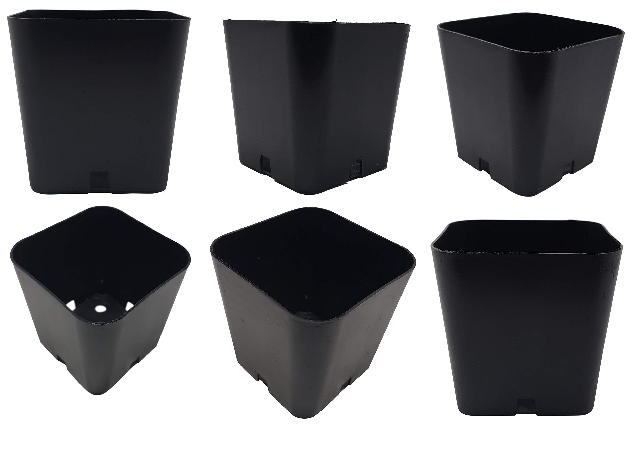 Seven River Garden Square Greenhouse Nursery Pots 2 inches x 2 inches in a Pack of 100