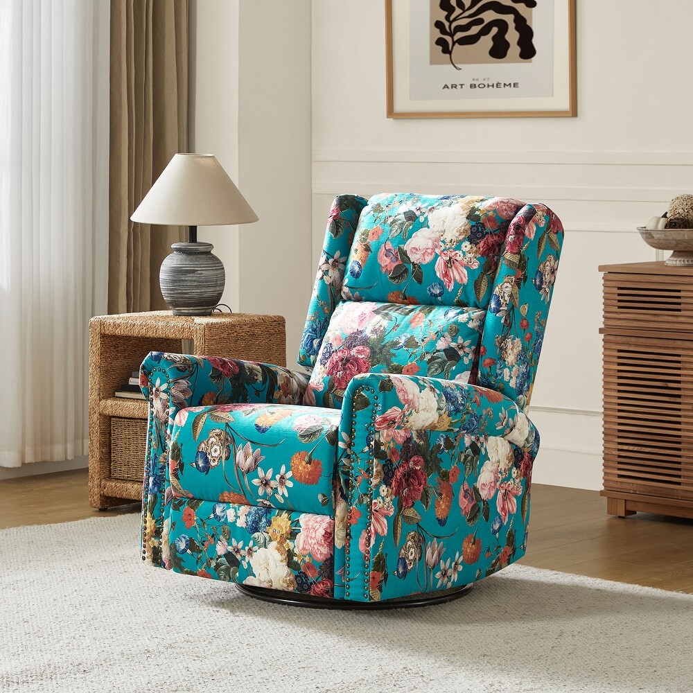 Leopold Transitional Multifunctional Nursery Chair with Swivel Base by HULALA HOME