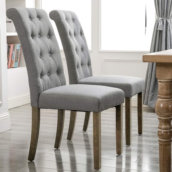 Set of 2 Dining Chair Solid Wood Dining Chair Dining Room