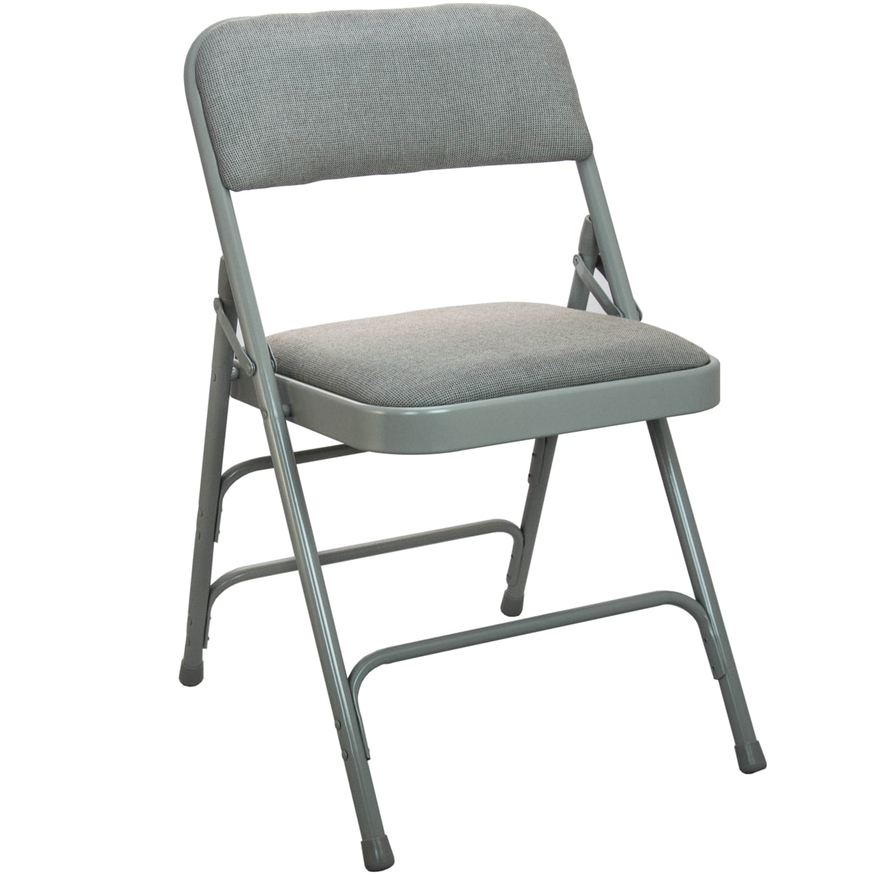 Grey Metal Folding Chair