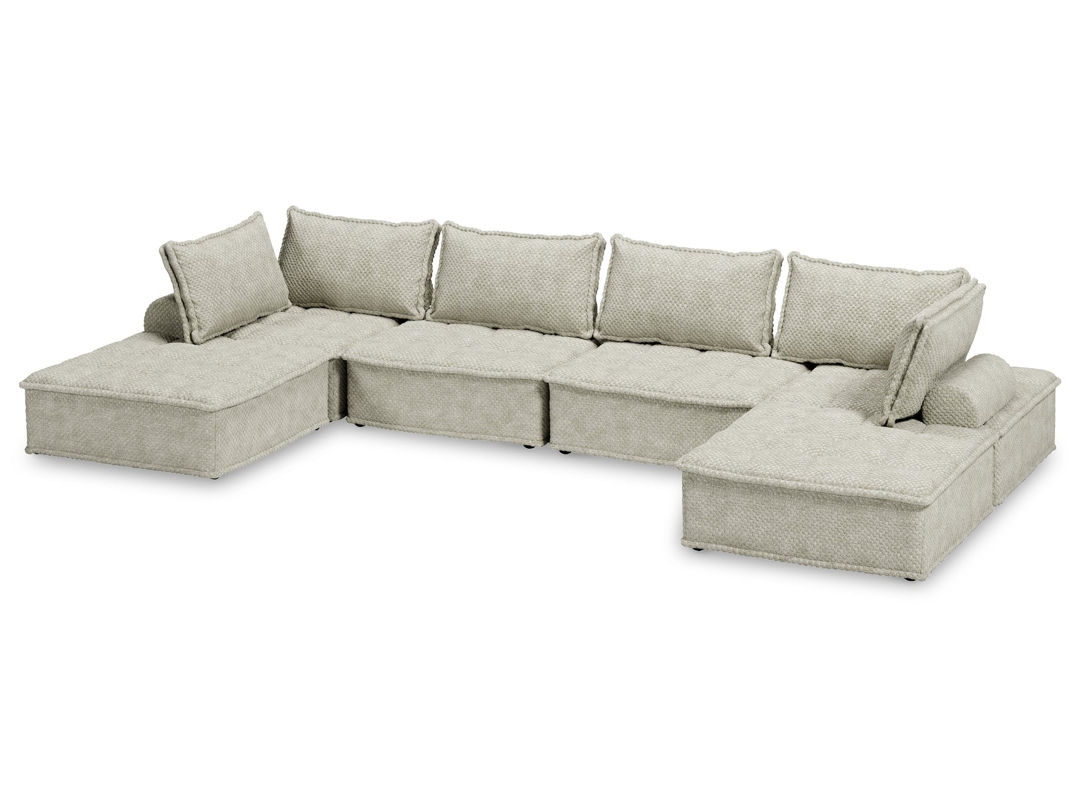 (Online Special Price) Bales Taupe 6-Piece Modular Seating