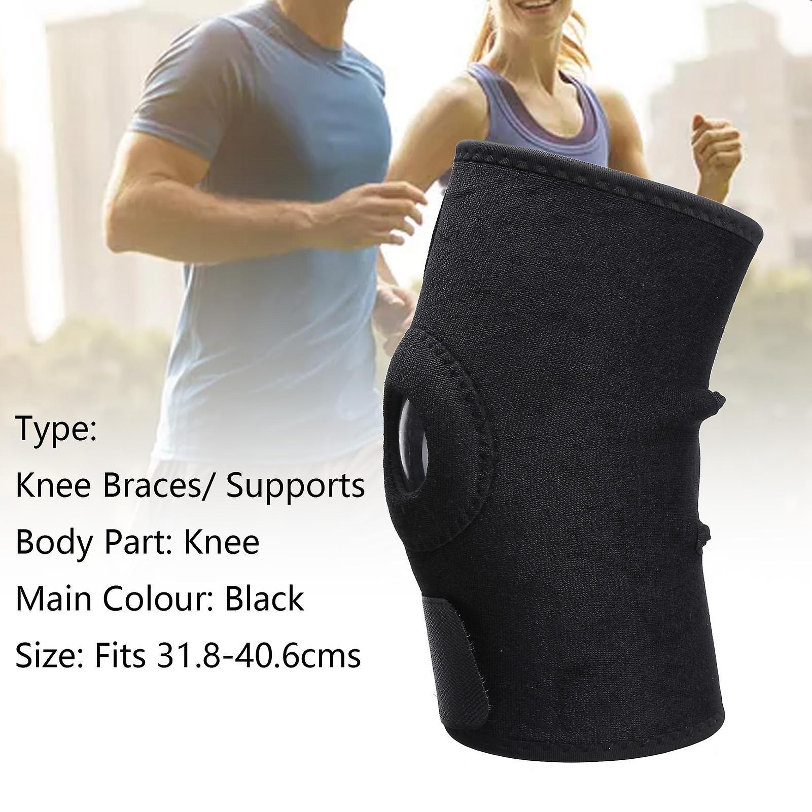 Knee Brace Adjustable Knee Support Relieves Pain Patella Stabilizer for Men and Women Sports