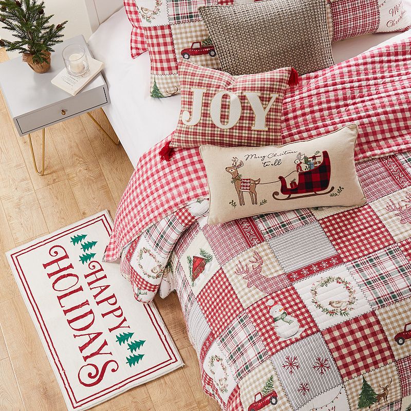 Levtex Home Home For Christmas Quilt Set with Shams