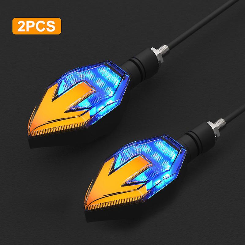 Born Pretty 2 In 1 Motorcycle Turn Signal Indicator Led Turn Signals Light Motorbike Bright Lights For Honda Harley Yamha Hayabusa Suzuki