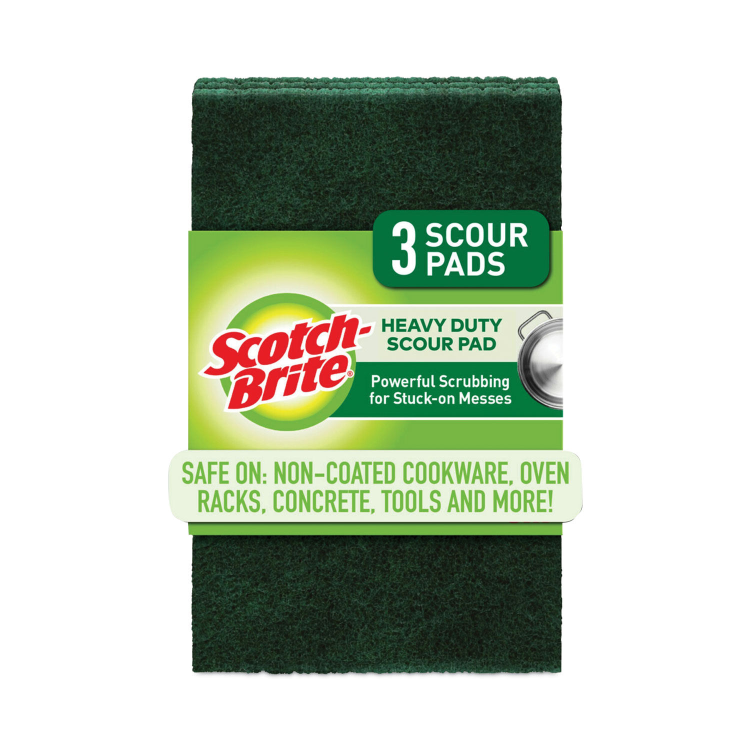 Heavy-Duty Scour Pad by Scotch-Briteandreg; MMM22310CT