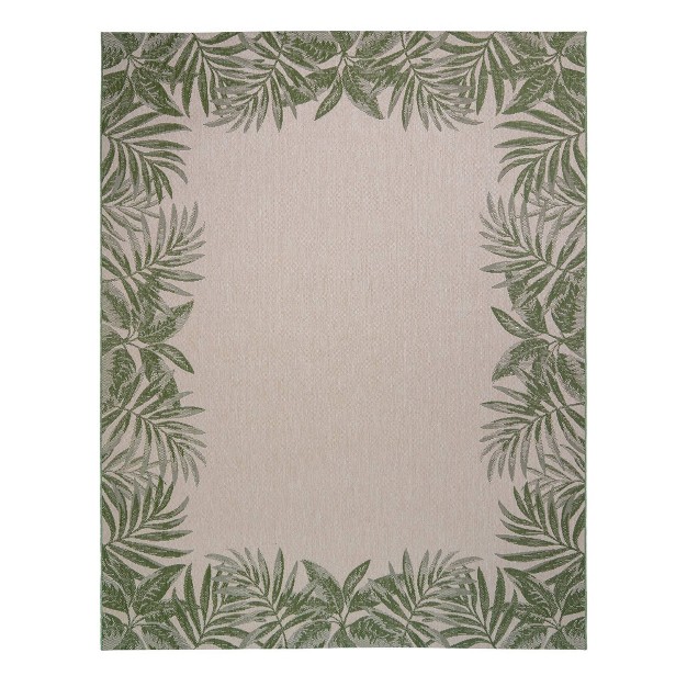 Paseo Tropic Border Outdoor Rug Avenue33