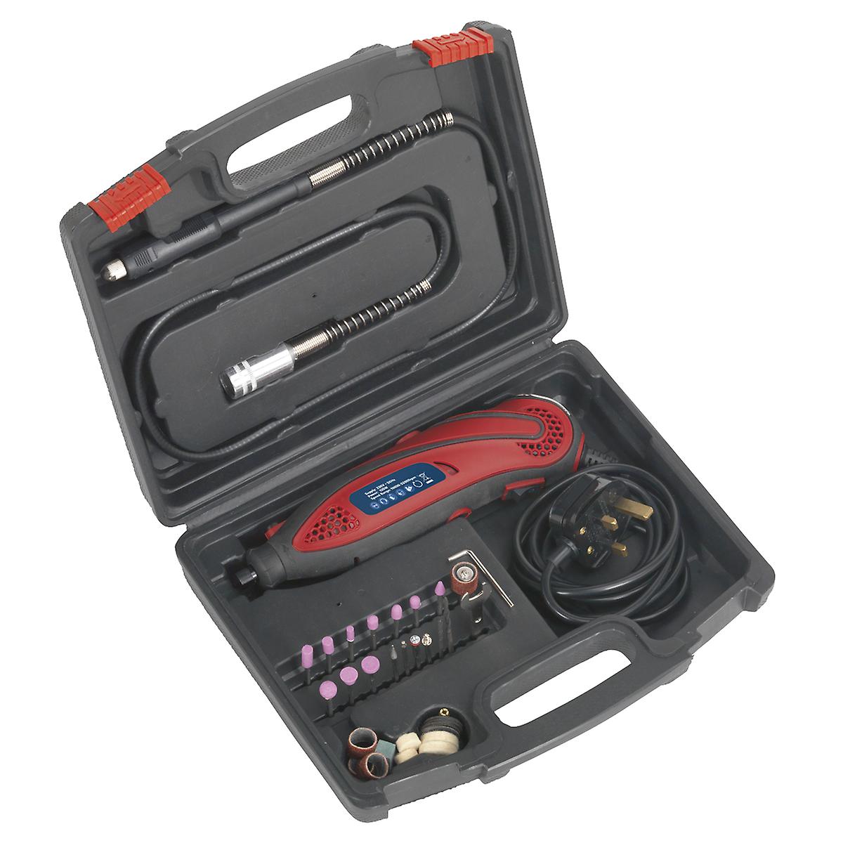 Sealey E540 Multi-Purpose Rotary Tool And Engraver Kit 40Pc 230V