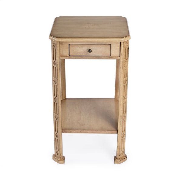 Moyer Wood Side Table with Storage