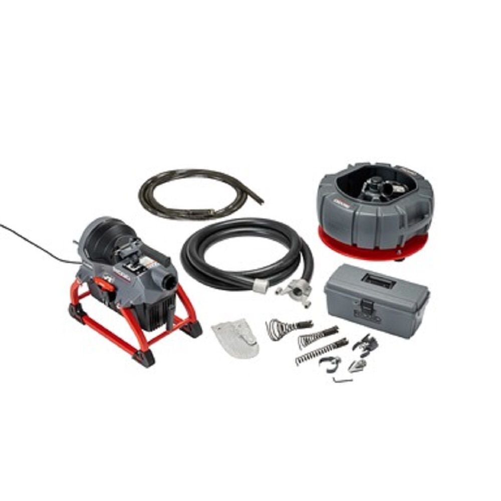 Ridgid K-5208 Sectional Machine w/(4) C-11 Cables Sectional Cable Carrier and Toolbox Kit 61693R from Ridgid