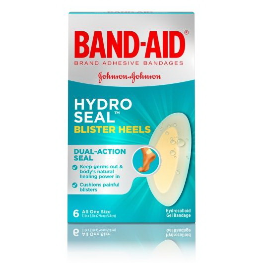 Band Aid Hydro Seal Blister Heels  6 Count  4 per ...