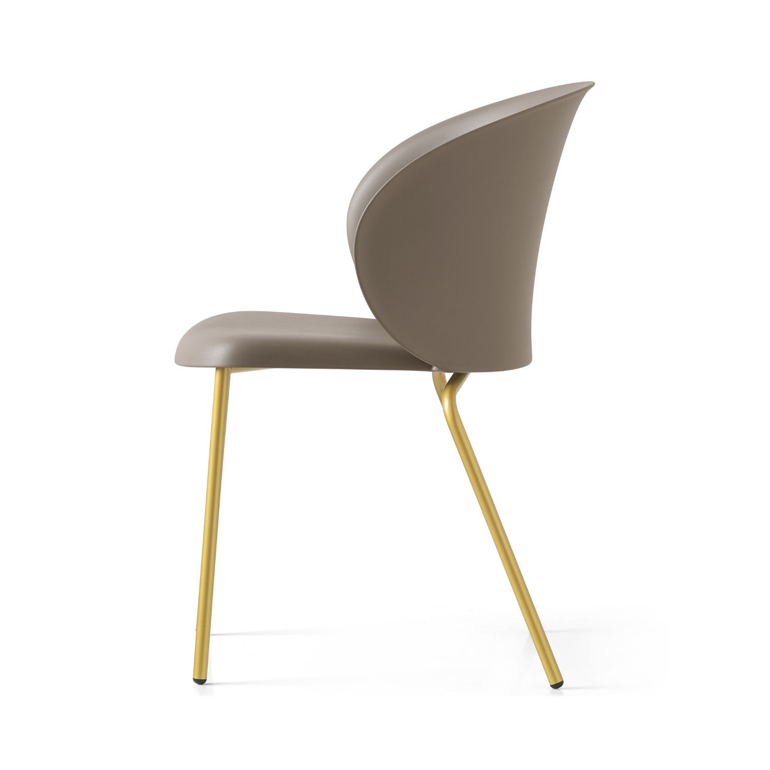 Tuka Indoor/Outdoor Painted Brass Leg Chair