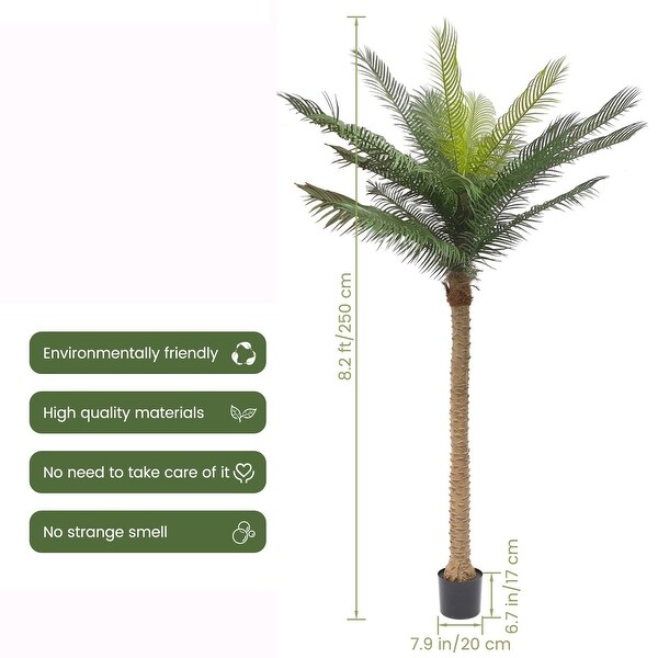 8.2FT Artificial Palm Tree