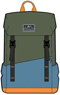 Boondocker 18L Recycled Polyester Backpack - Laurel Green