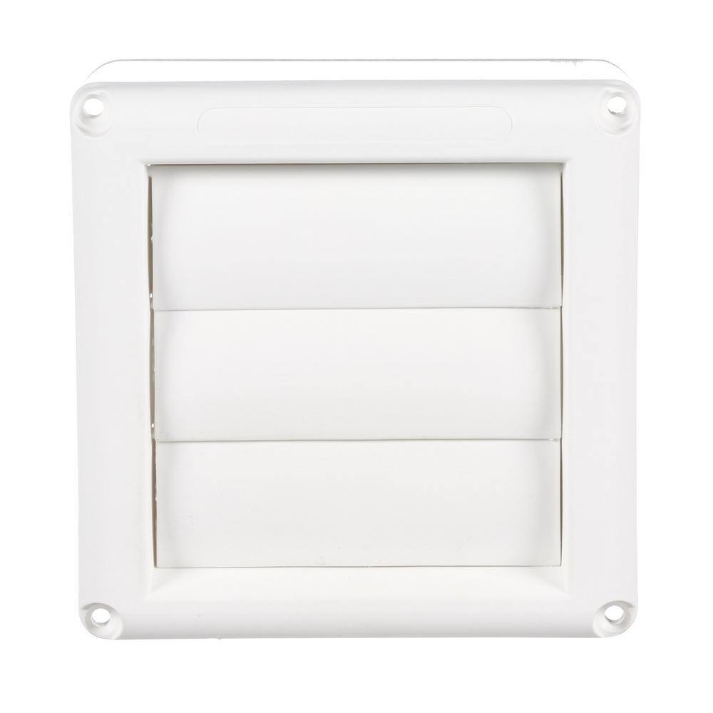 Everbilt 4 in. Louvered Exhaust Hood HS4W18HD