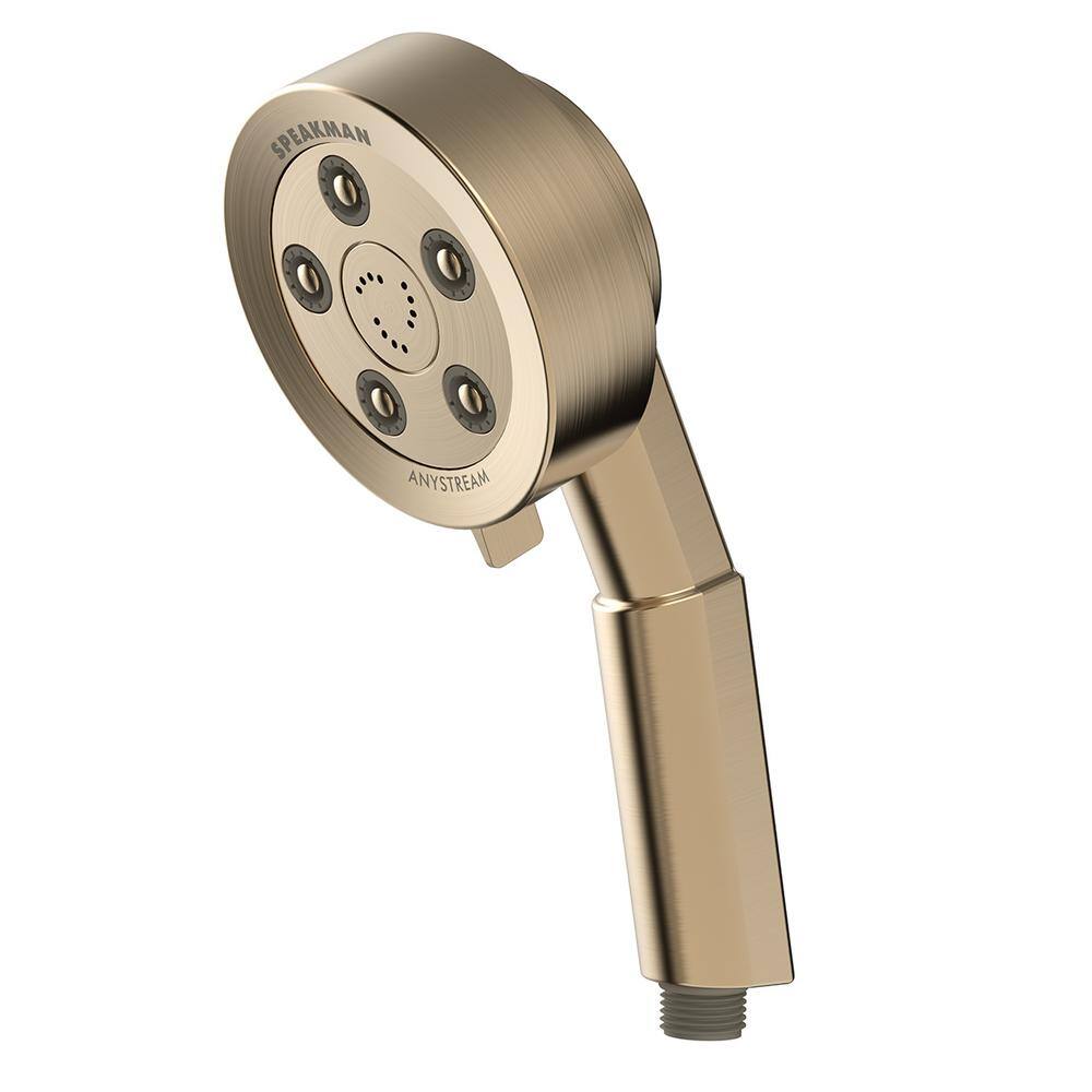 Speakman Neo 3-Spray Patterns with 2.5 GPM 4 in. Wall Mount Handheld Shower Head with Anystream Technology in Brushed Bronze VS-3010-BBZ