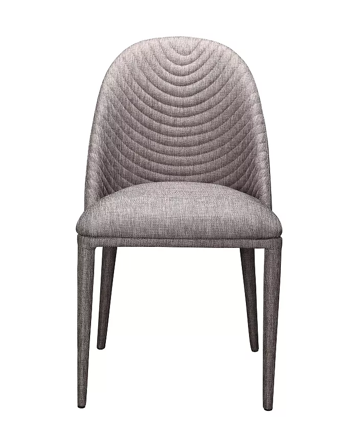 Moes Home Collection Libby Dining Chair Gray-Set Of Two