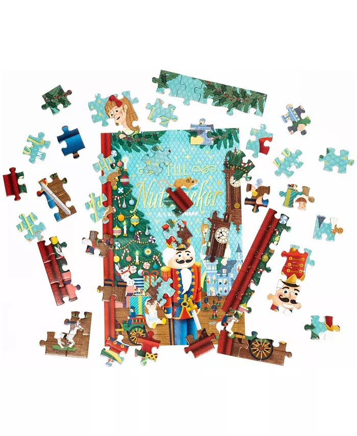 University Games Professor Puzzle E.T.A. Hoffmans the Nutcracker Double-Sided Jigsaw Puzzle  96 Pieces