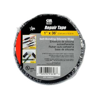 Gardner Bender 1 in. x 36 ft. Repair Tape Black (Case of 5) HTP-1036BLK