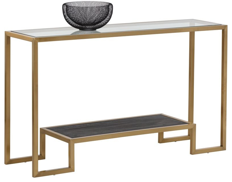 Sunpan Carver Console Table   Contemporary   Console Tables   by Unlimited Furniture Group  Houzz